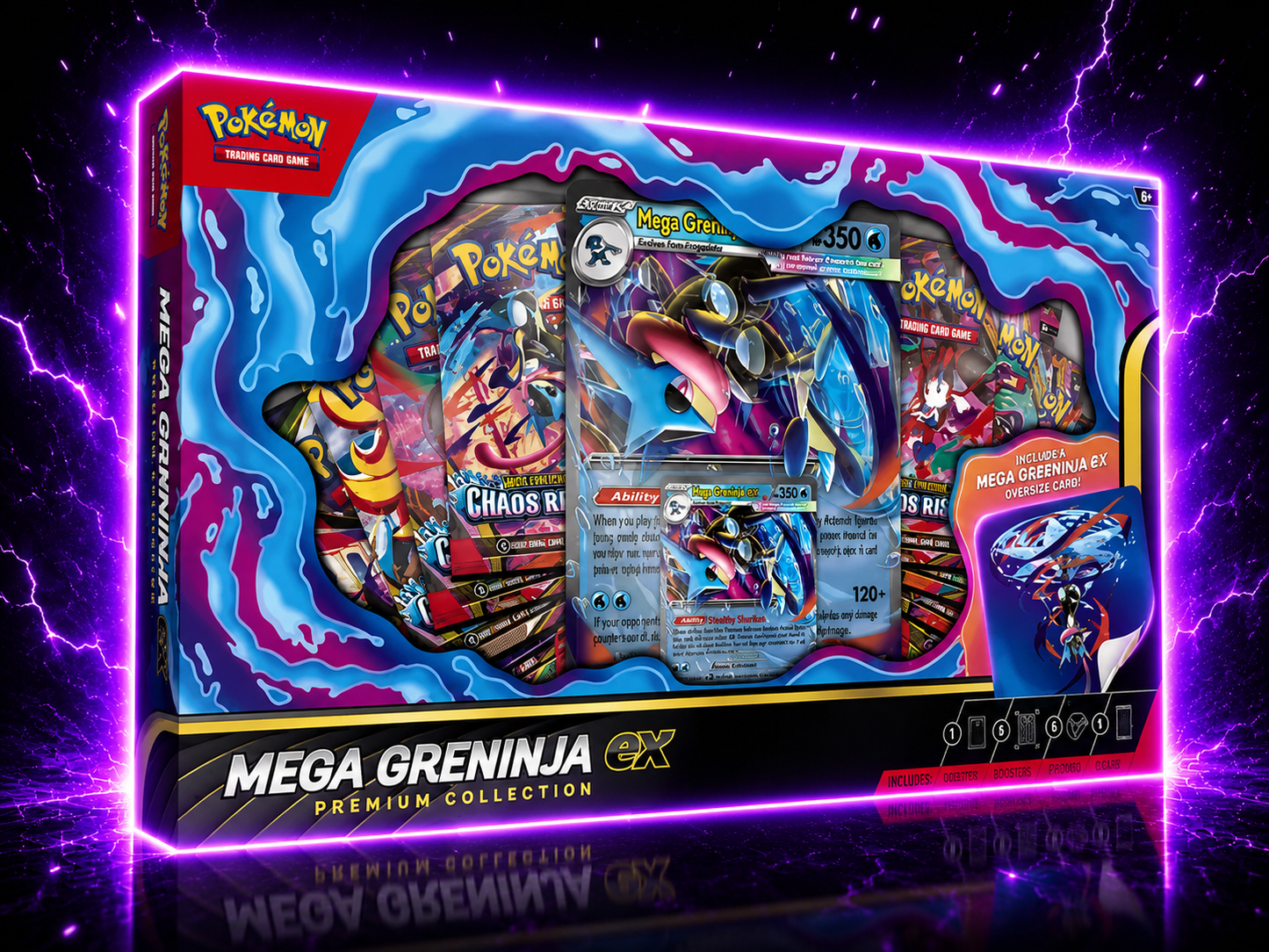 Pokémon Mega Greninja Box | TCGvanEs